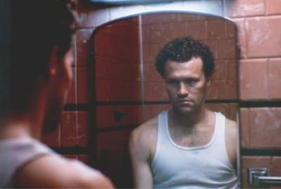 Henry looks in the mirror